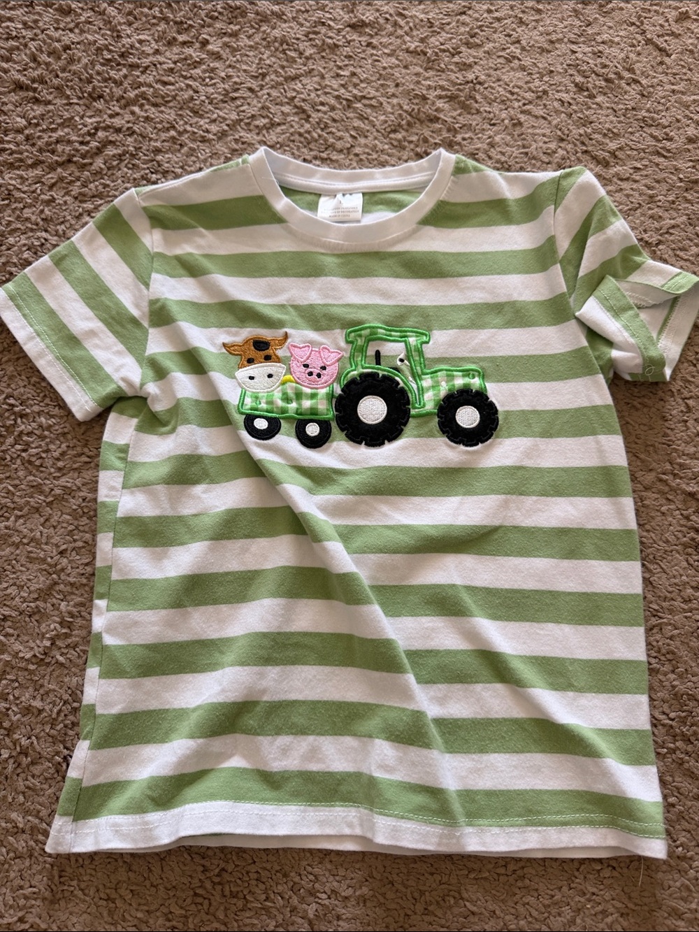 Kids tractor tee